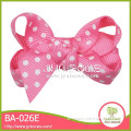Hottest design bright fabric ribbon bow